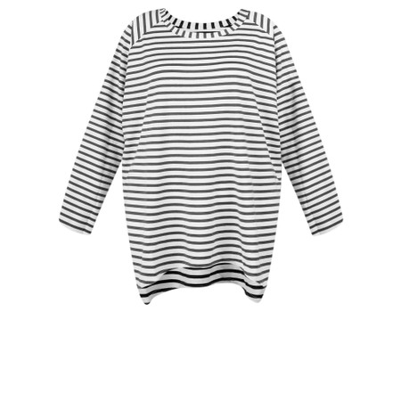 Chalk Robyn Stripe Top - Grey