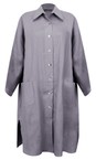 Chalk Charcoal Lisa Linen Jacket  