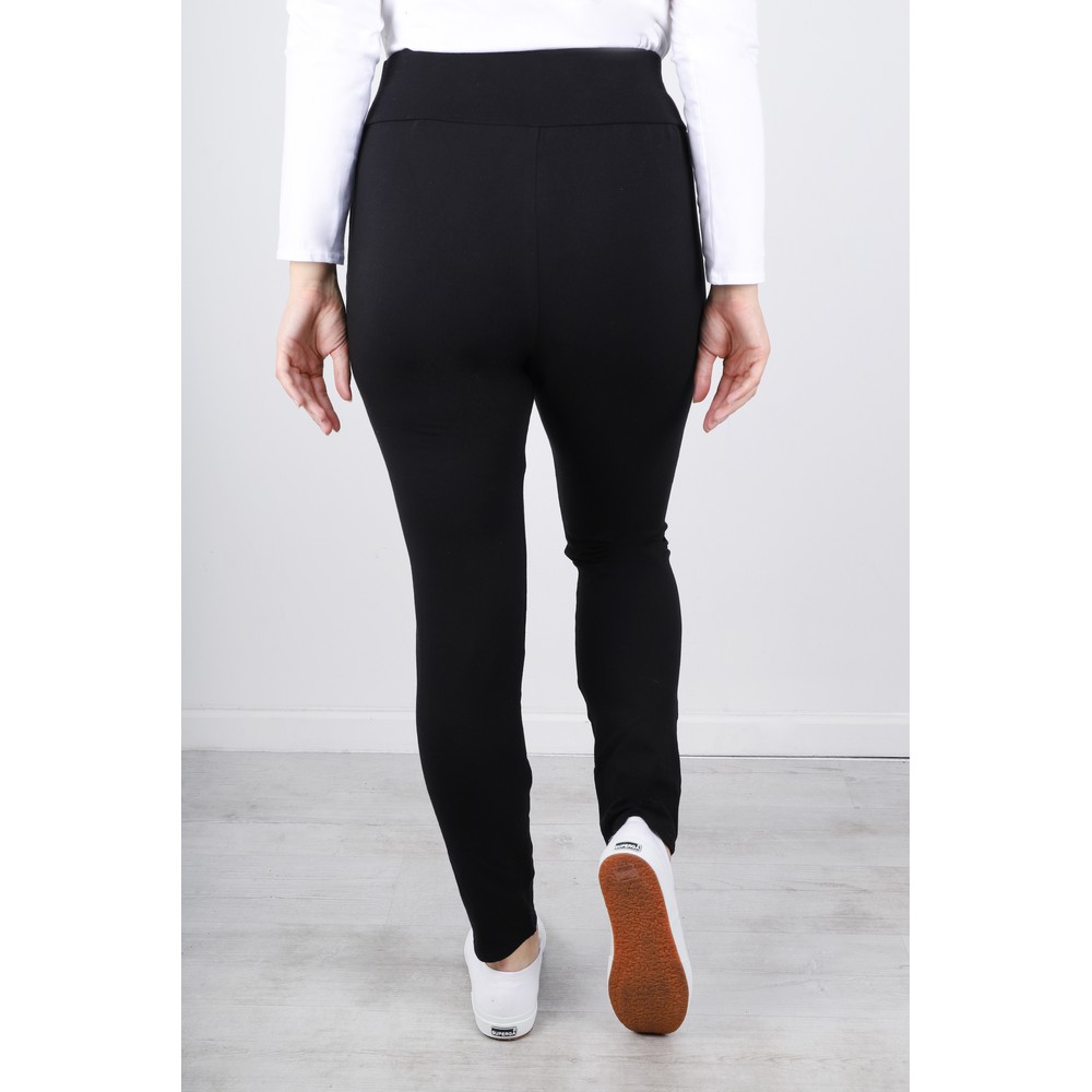 Chalk Robyn Jersey Pant in Black
