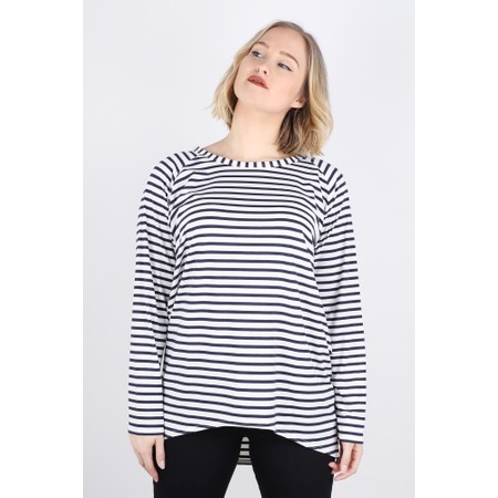 Chalk Robyn Stripe Top - Blue