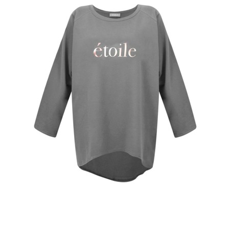 Chalk  Robyn Etoile Top - Grey