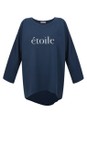 Chalk Navy / Silver  Robyn Etoile Top  