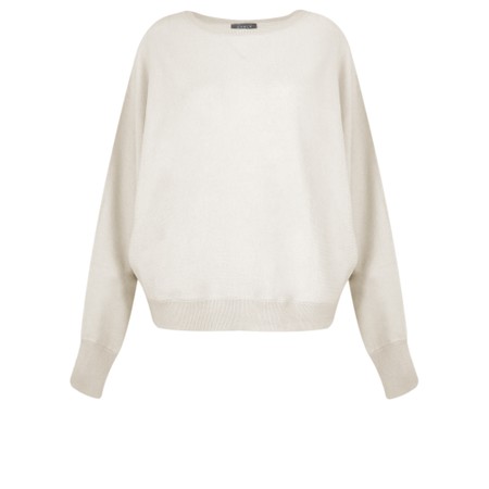 Chalk Betty Supersoft Knit Jumper - Off-White