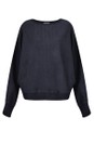 Chalk Navy Betty Supersoft Knit Jumper  