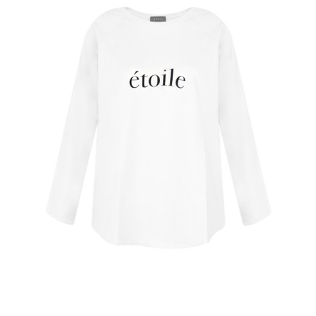 Chalk Tasha Etoile Jersey T Shirt - Black