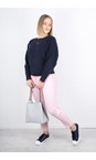 Chalk Navy Betty Supersoft Knit Jumper  