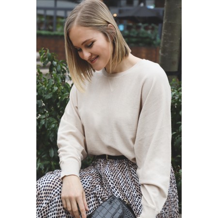 Chalk Betty Supersoft Knit Jumper - Off-White
