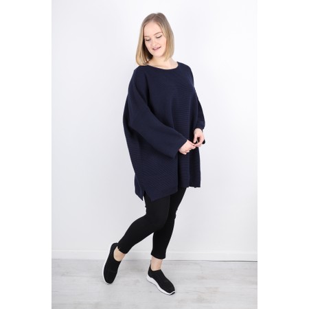 Chalk Lydia Oversized Jumper - Blue