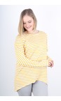 Chalk Mustard / White Robyn Stripe Top  