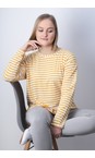 Chalk Mustard / White Robyn Stripe Top  