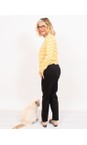 Chalk Mustard Tasha Stripe Top  