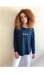 Chalk Navy / White Tasha Triple Star Top Gemini Exclusive   