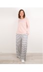 Chalk Pink / White  Tasha Triple Star Top Gemini Exclusive   