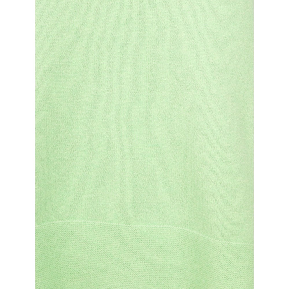 Amazing Woman Judy SuperSoft Highlow Jumper in Mint Green