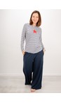 Chalk Navy / White / Red Tasha Stripe Small Star Top  