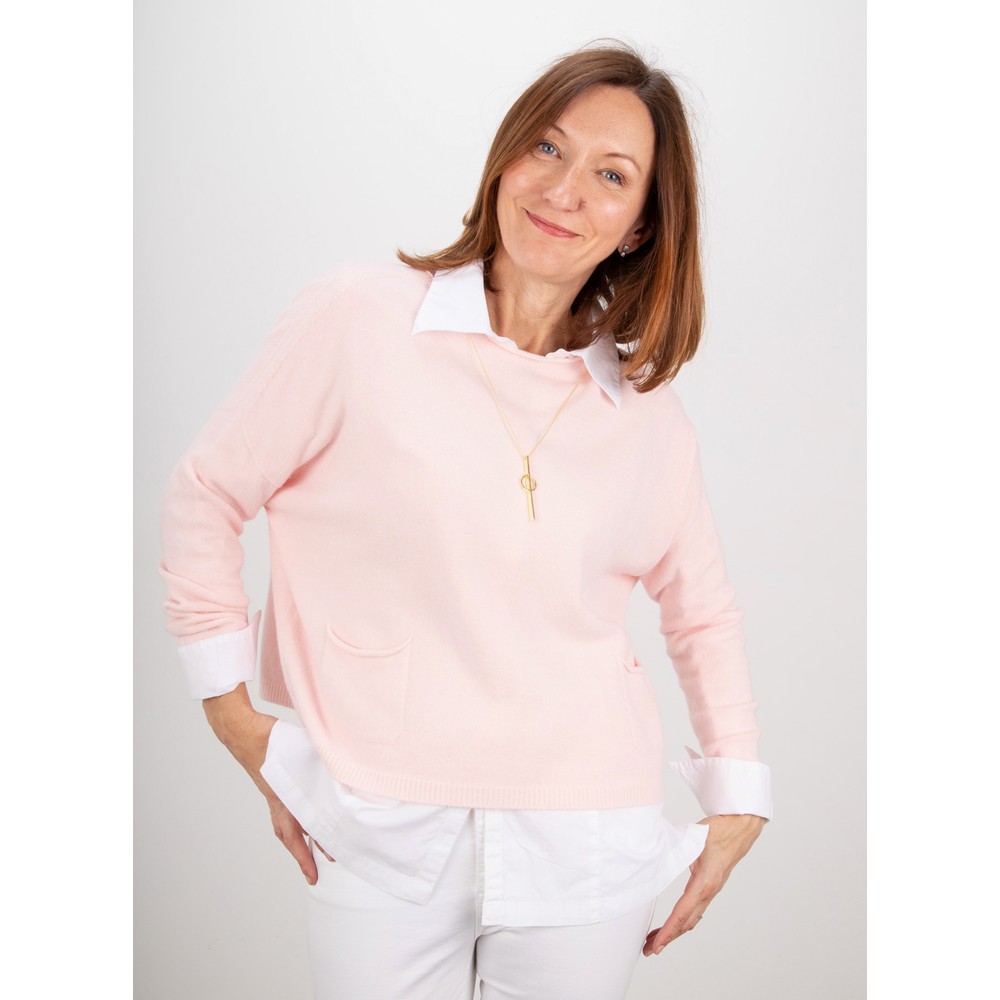 pale pink jumper womens