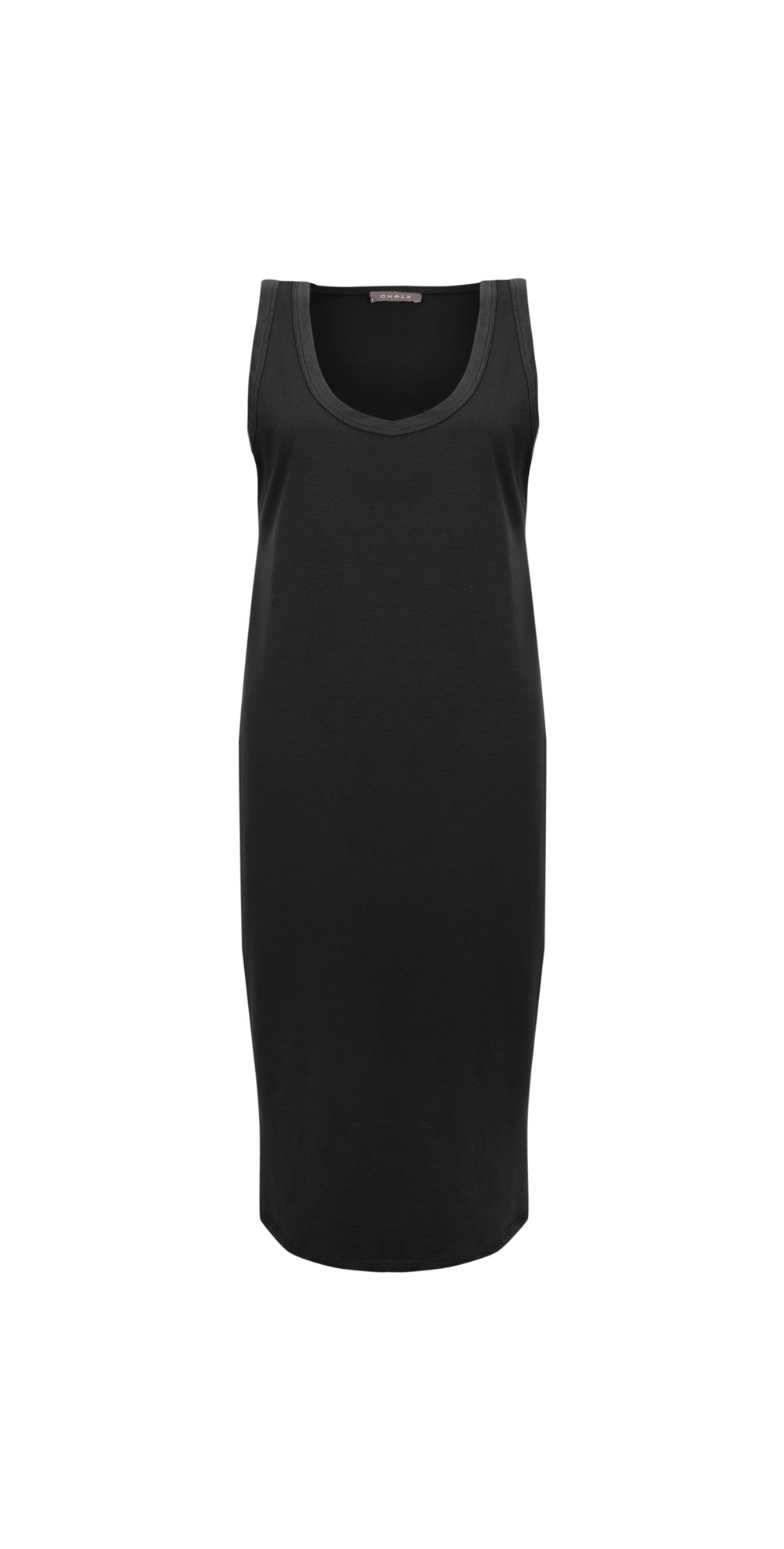 Rachel S S Above Calf Dress Black