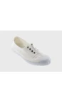 Dora White Organic Cotton Washable No Lace Pump additional image