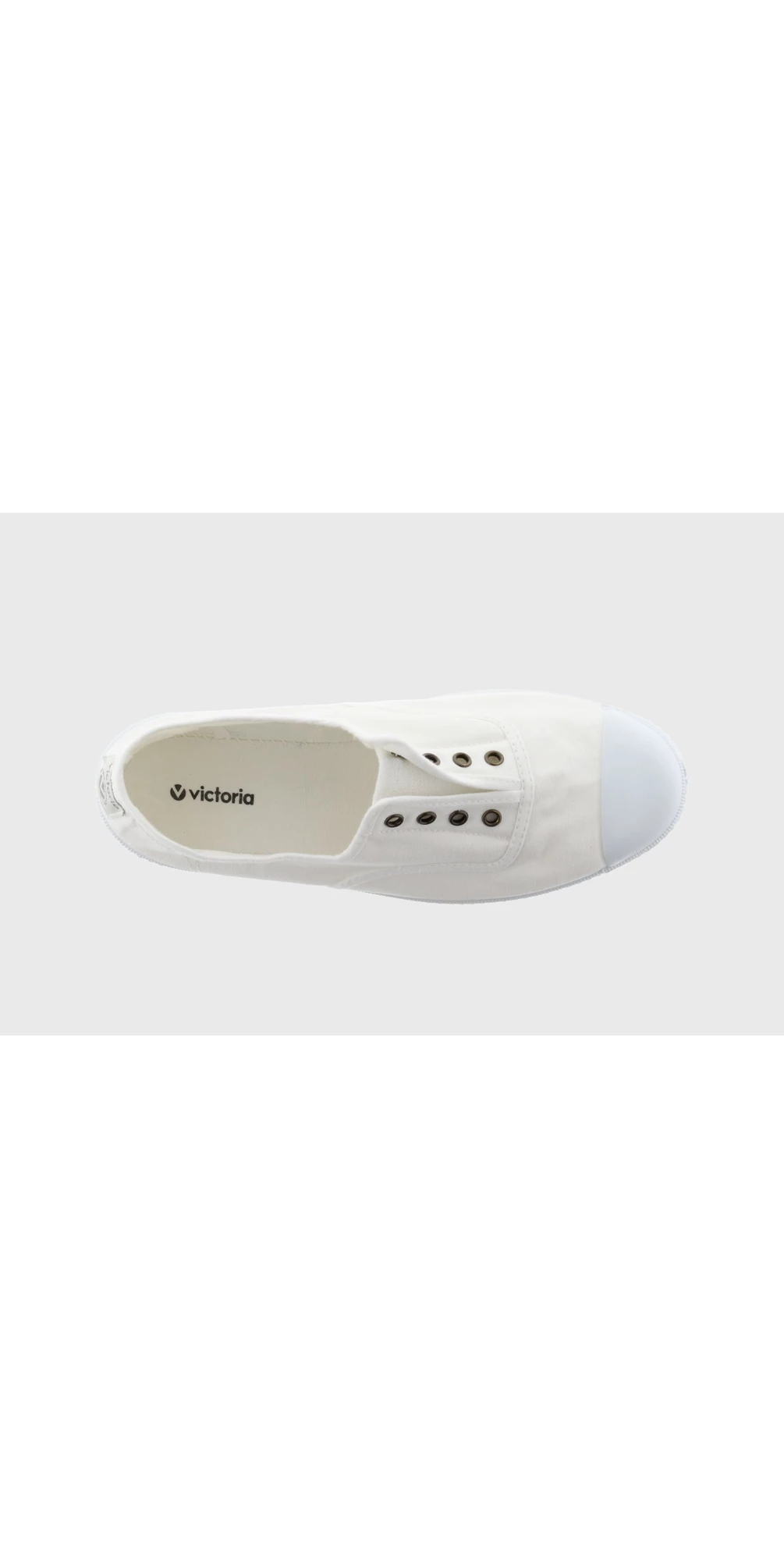 Dora White Organic Cotton Washable No Lace Pump main image