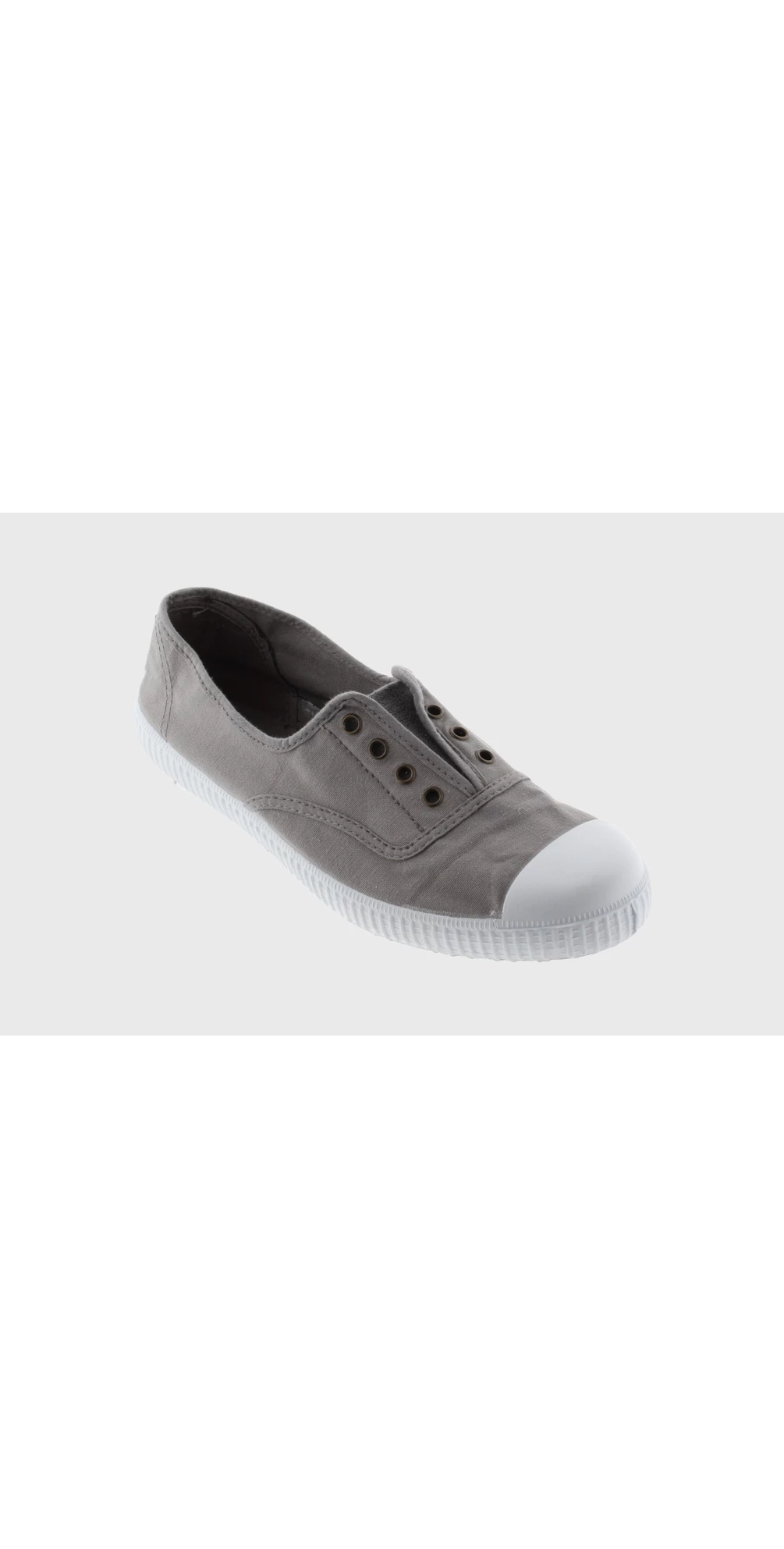 Dora Grey Organic Cotton Washable No Lace Pump main image