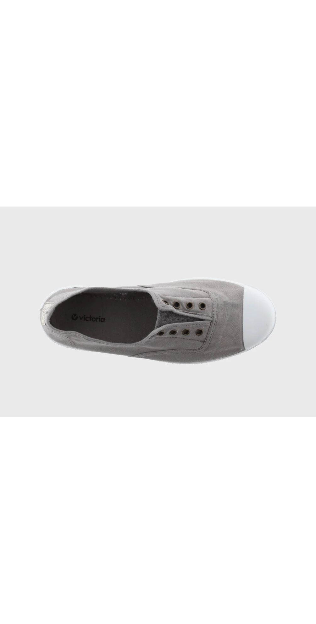 Dora Grey Organic Cotton Washable No Lace Pump main image
