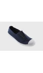 Dora Navy Organic Cotton Washable No Lace Pump additional image