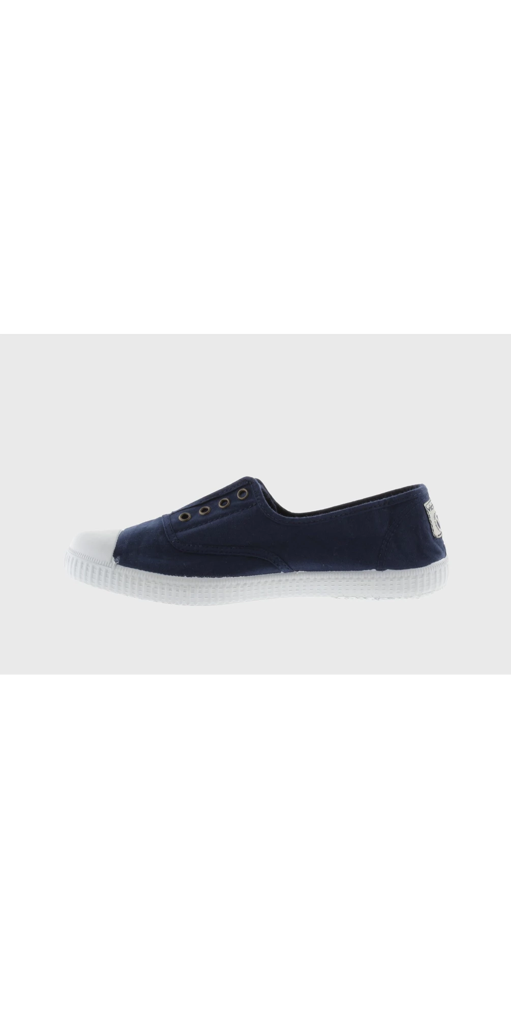 Dora Navy Organic Cotton Washable No Lace Pump main image
