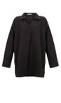 Chalk Black  Sophie Organic Cotton Shirt  