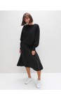 Chalk Black  Betty Supersoft Knit Jumper  