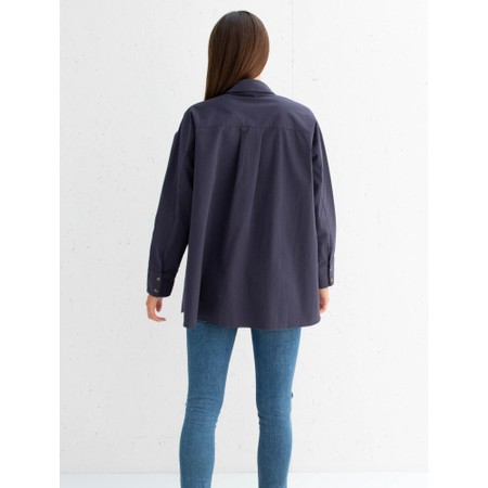 Chalk Sophie Organic Cotton Shirt - Blue