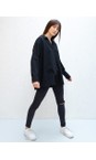 Chalk Black  Sophie Organic Cotton Shirt  