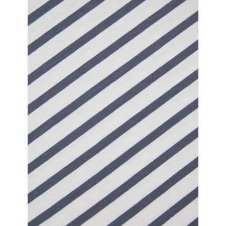 Chalk Sally Stripe Scarf - Grey
