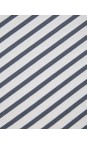 Chalk Charcoal / White Sally Stripe Scarf  