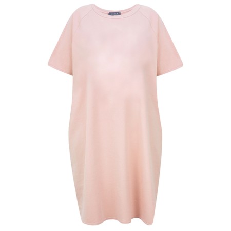 Chalk Linda Plain Dress - Pink