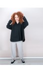 Chalk Black  Sophie Organic Cotton Shirt  