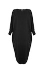 Chalk Black  Rose Plain Lounge Dress  
