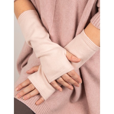 Chalk Angela Fingerless Glove / Wrist Warmer  - Pink
