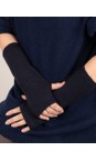 Chalk Navy Angela Fingerless Glove / Wrist Warmer   