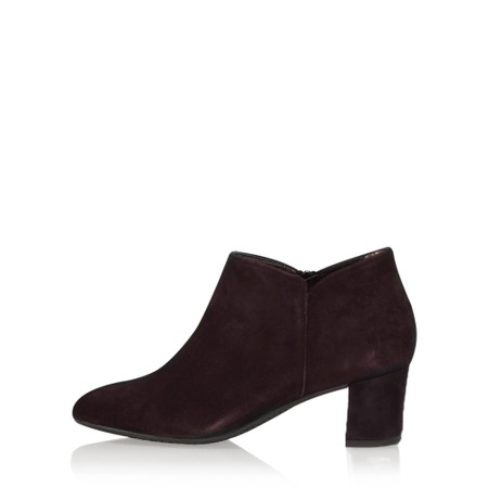 Gemini Label Shoes Isco Brown Suede Ankle Boot - Brown