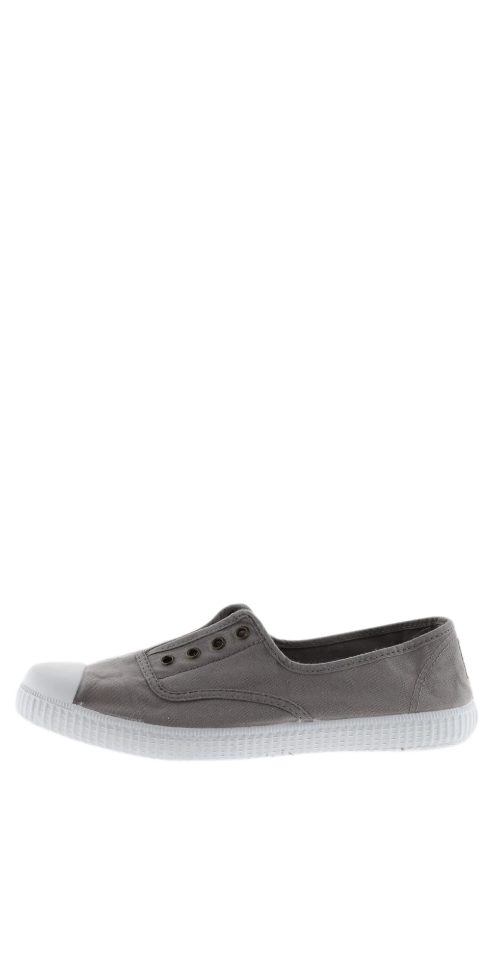 Dora Grey Organic Cotton Washable No Lace Pump main image