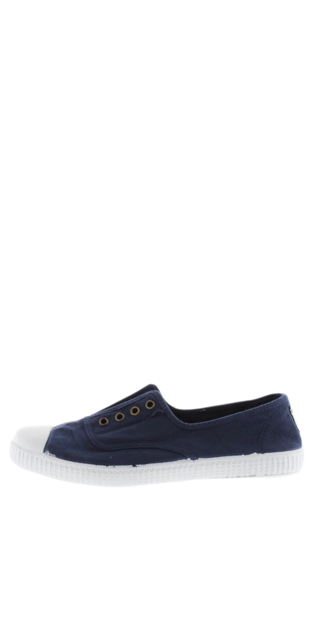 Dora Navy Organic Cotton Washable No Lace Pump main image