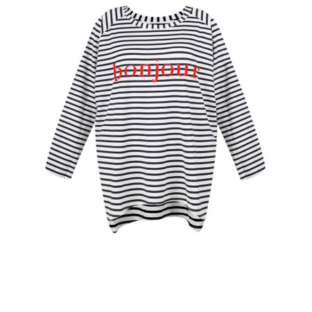 Chalk Robyn Stripe Bonjour Top - Multicoloured