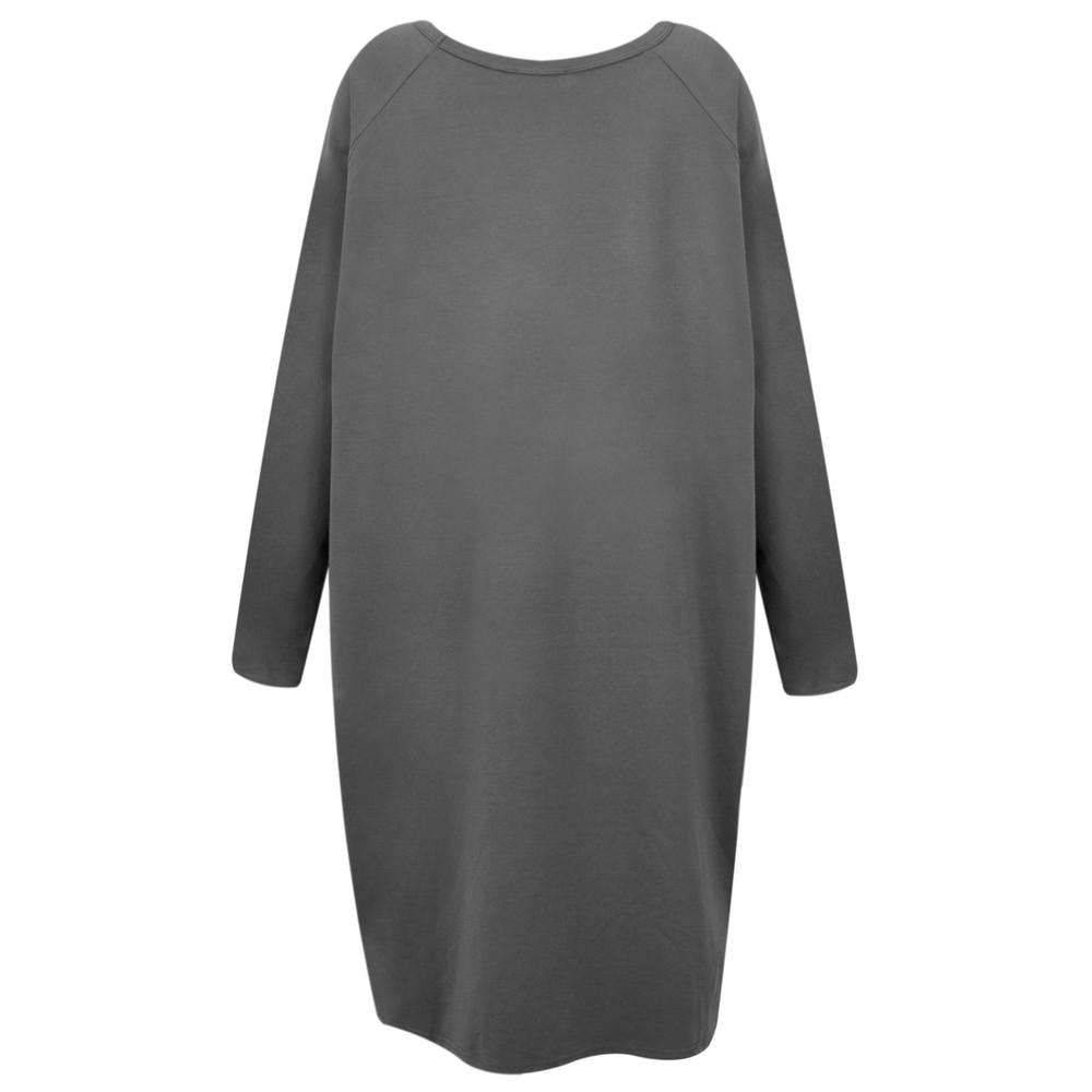 Chalk Brody Weekend Dress in Charcoal / White