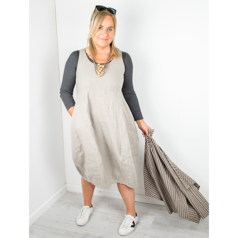 Thing Freya Linen Dress in Linen
