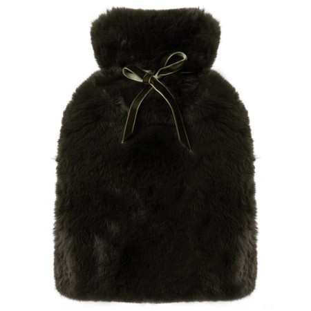 Chalk Teddy Hot Water Bottle - Green