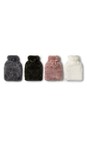 Chalk Dark Olive Teddy Hot Water Bottle  