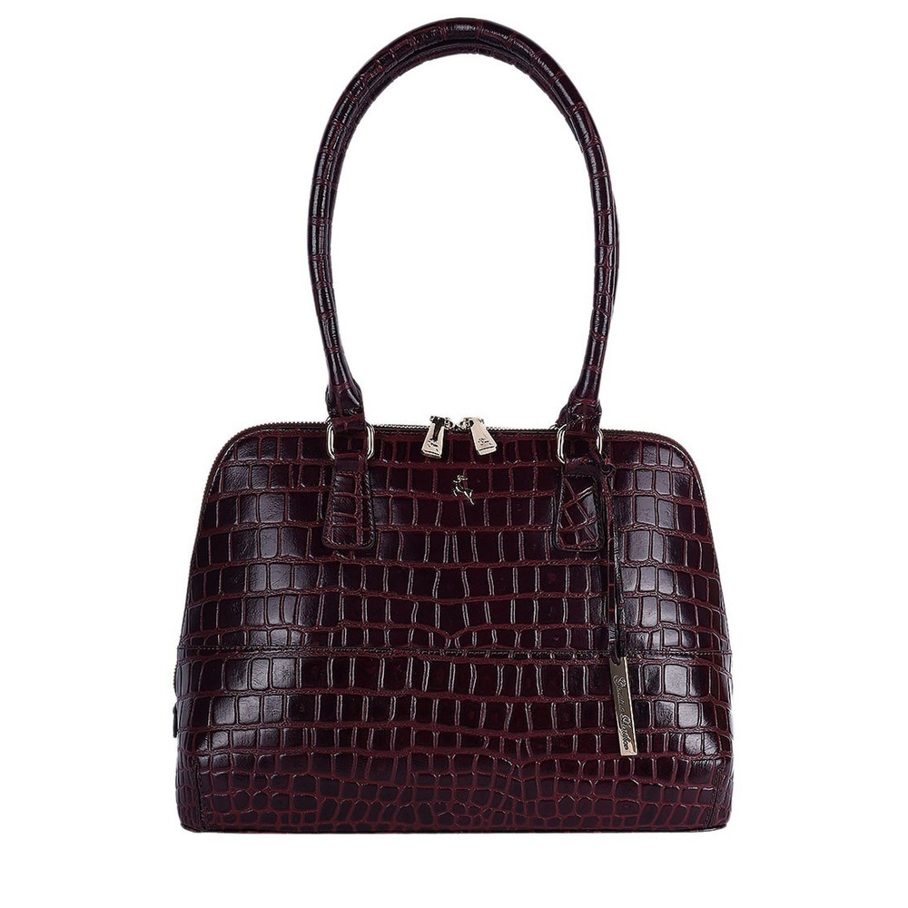 Ashwood Montpelier Leather Bag Bordo