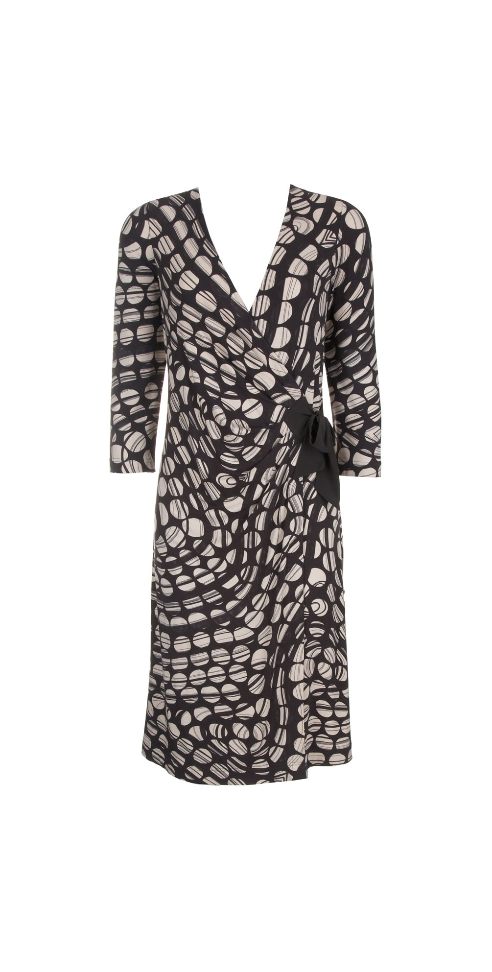 Fenn Wright Manson Planet Print Dress in Sepia