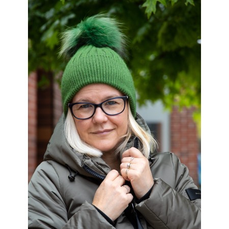 Bitz of Glitz Jessie Hat with Big Bobble - Green