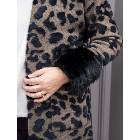 Helen Moore Faux Fur Wrist Warmer - Black